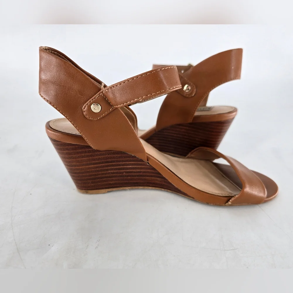 Steve Madden Brown Wedge‎ Sandals